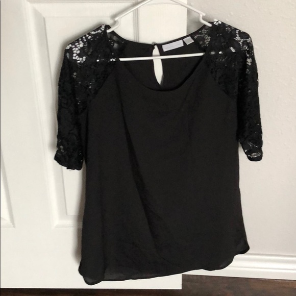 New York & Company Tops - Black Lace Blouse